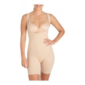 NEW! TC one piece tummy back control bike shorts shapewear bodysuit 9688